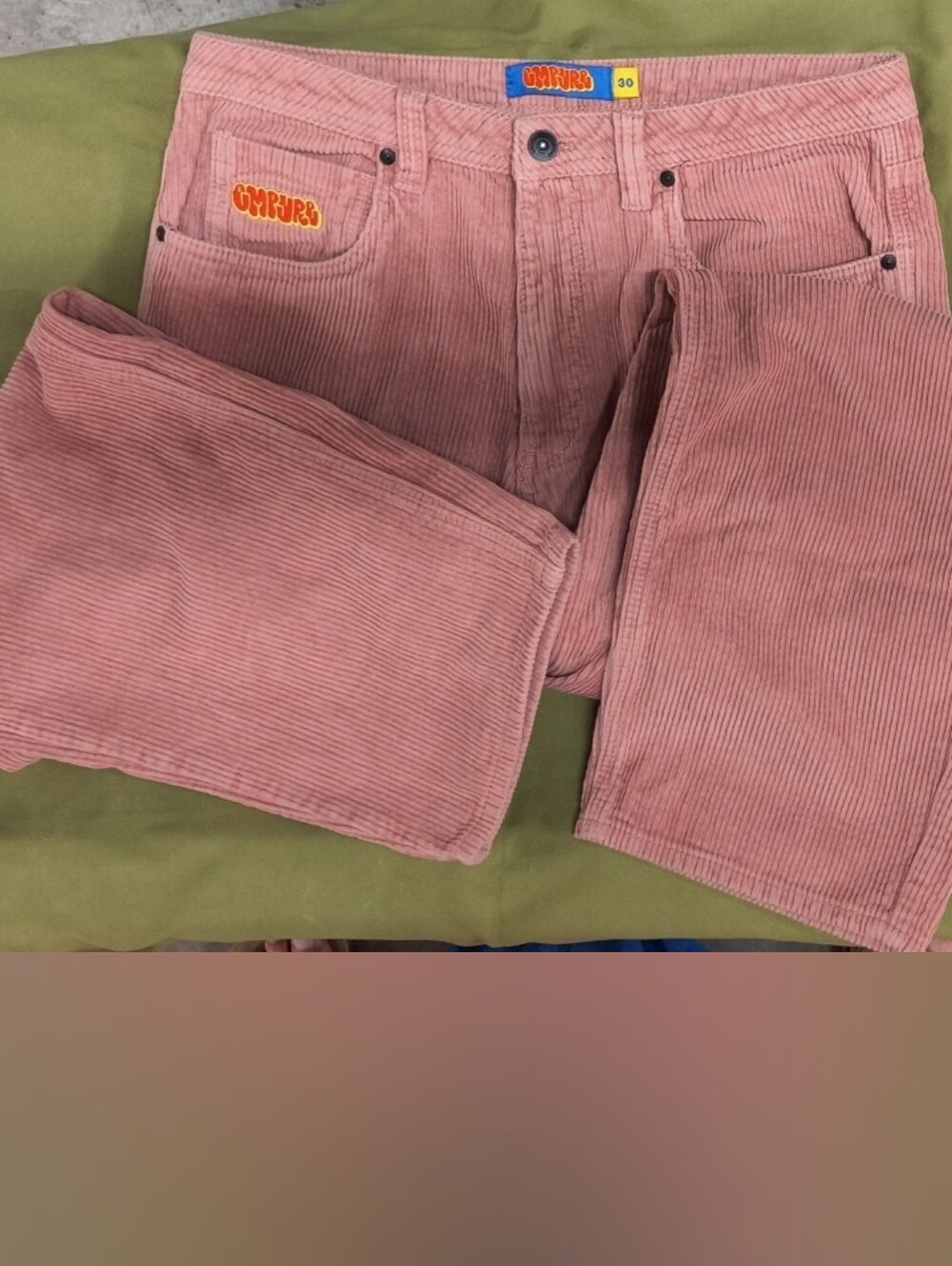 Empyre Dusty Rose Baggy Corduroy Pants